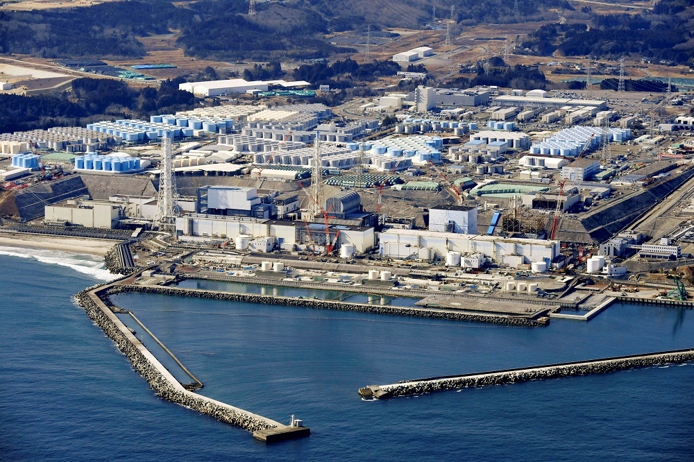 日本福島第一核電廠。（湯森路透）