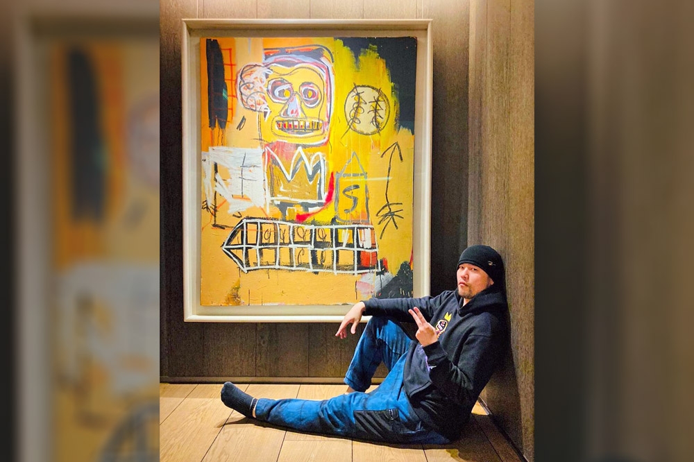 天王周杰倫擁有不少上億珍貴畫作，他受拍賣界龍頭蘇富比之邀，在6月舉行當代藝術專場拍賣。（取自周杰倫IG）
