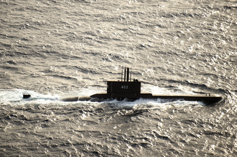 印尼海軍現役的德製潛艦「南格拉號」。（圖片取自美軍DVIDS系統）
