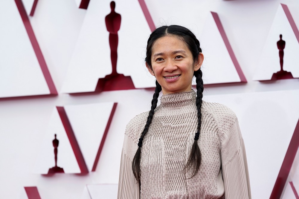 繼李安之後，趙婷成了第二位獲得奧斯卡最佳導演獎的華裔導演。（湯森路透）