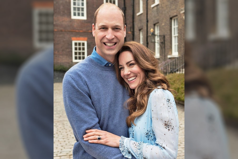 威廉王子與凱特王妃迎來結婚10周年，依然甜蜜。（取自kensingtonroyal IG）