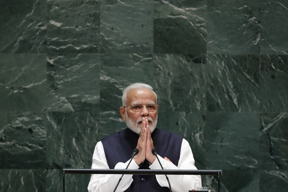 印度總理莫迪。（湯森路透）