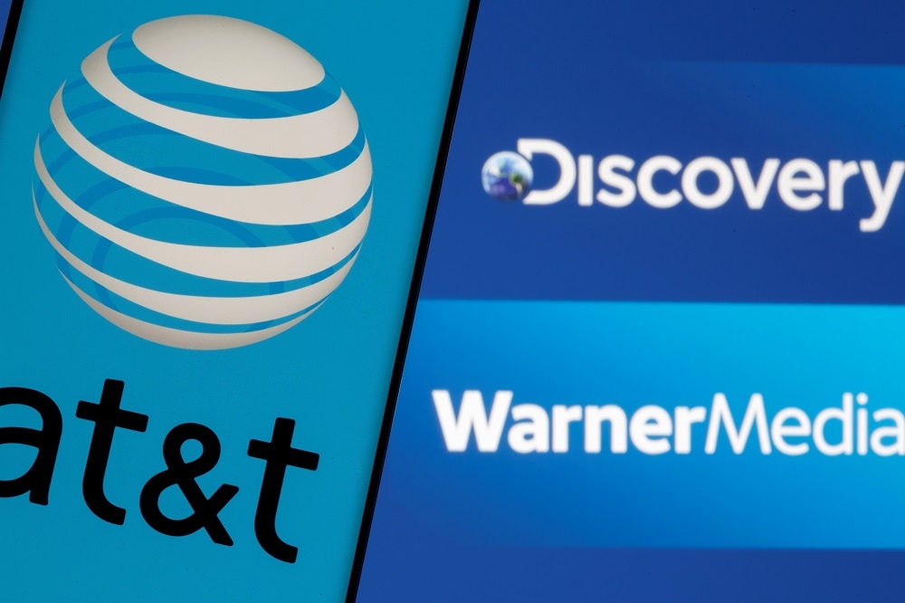 美國電信巨擘「AT＆T」旗下的「華納媒體」（ WarnerMedia）將與「Discovery」合併成新公司。（湯森路透）