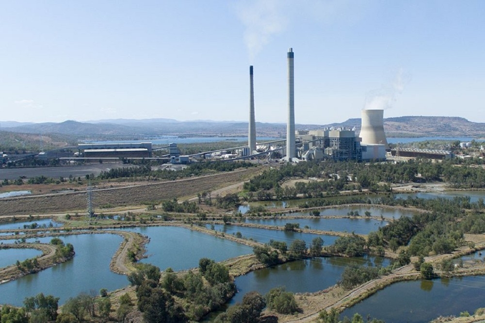澳洲昆士兰火力发电厂示意图。（CS Energy脸书）(photo:UpMedia)