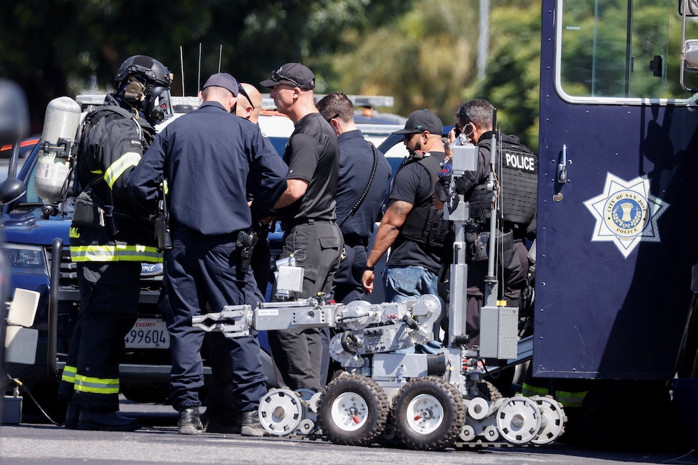 旧金山湾区发生大规模枪击案。（汤森路透）(photo:UpMedia)