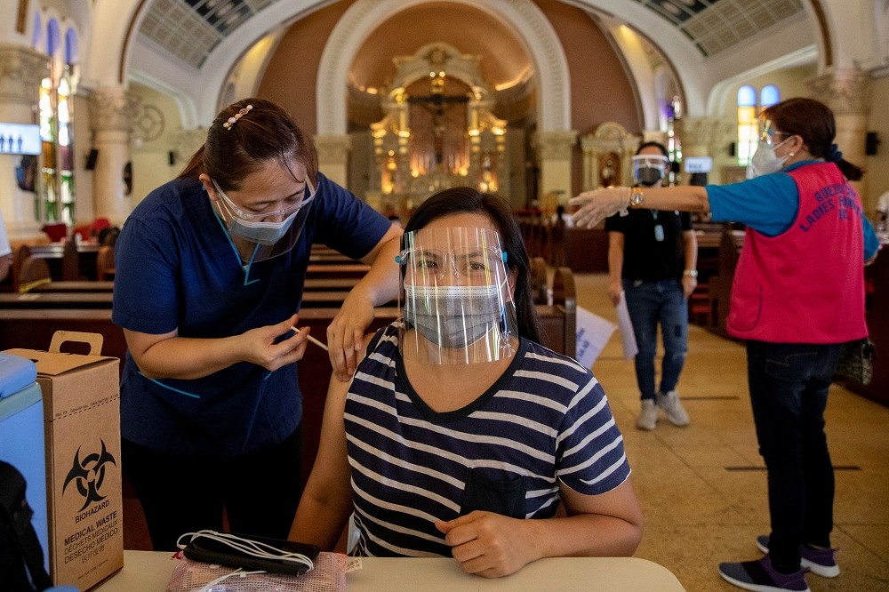 菲律賓人普遍對疫苗不信任，尤其是中國疫苗。（湯森路透）