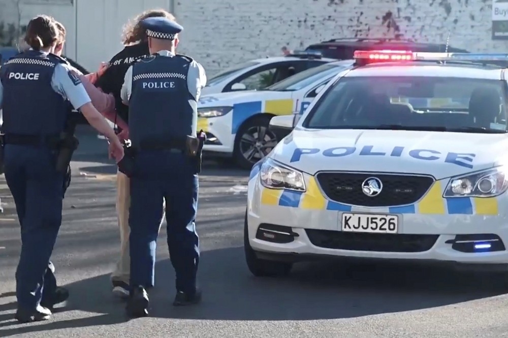 纽西兰警方。（汤森路透）(photo:UpMedia)