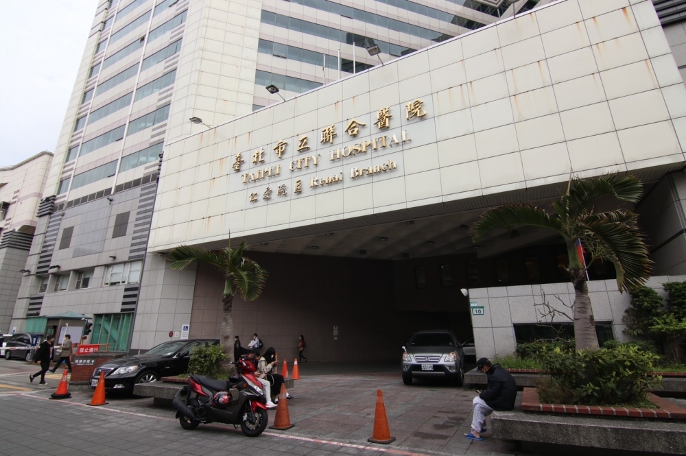 台北聯合醫院仁愛院區落跑確診者已被逮捕。（資料照片／趙先竣攝）