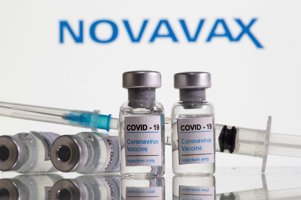 美國公司諾瓦瓦克斯的新冠肺炎疫苗。（湯森路透）