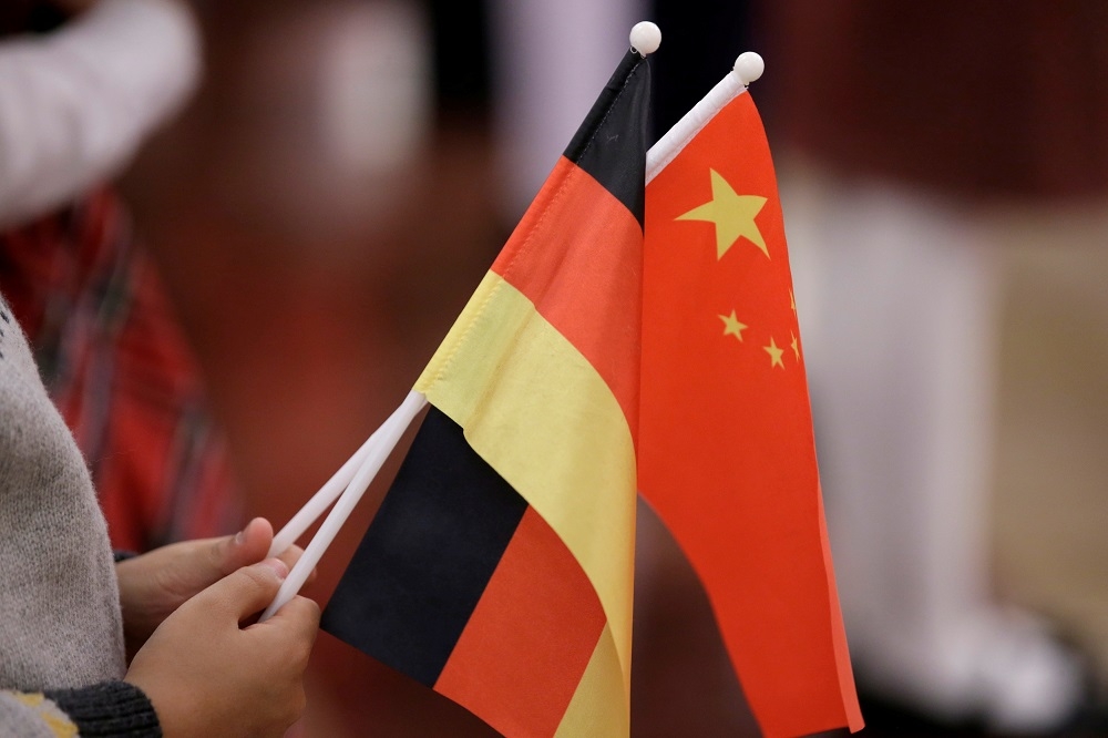 德国商业联合会批评中国通过「反制裁法」，表示将会影响所有外资公司在中国的发展。（汤森路透）(photo:UpMedia)