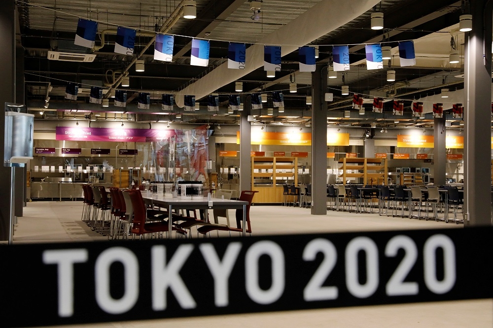 東京奧運提供的選手村。（湯森路透）