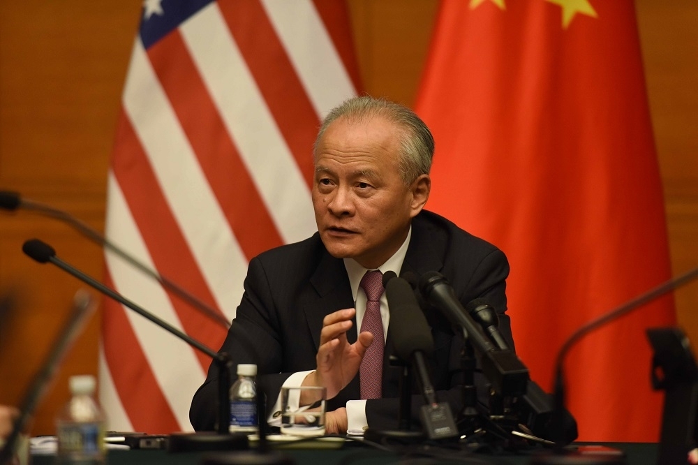在任長達8年的中國駐美大使崔天凱，發信預告將正式卸任。（中新社）