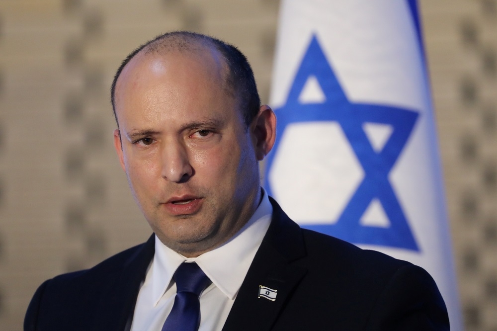 以色列新任總理貝內特（Naftali Bennett）。（湯森路透）