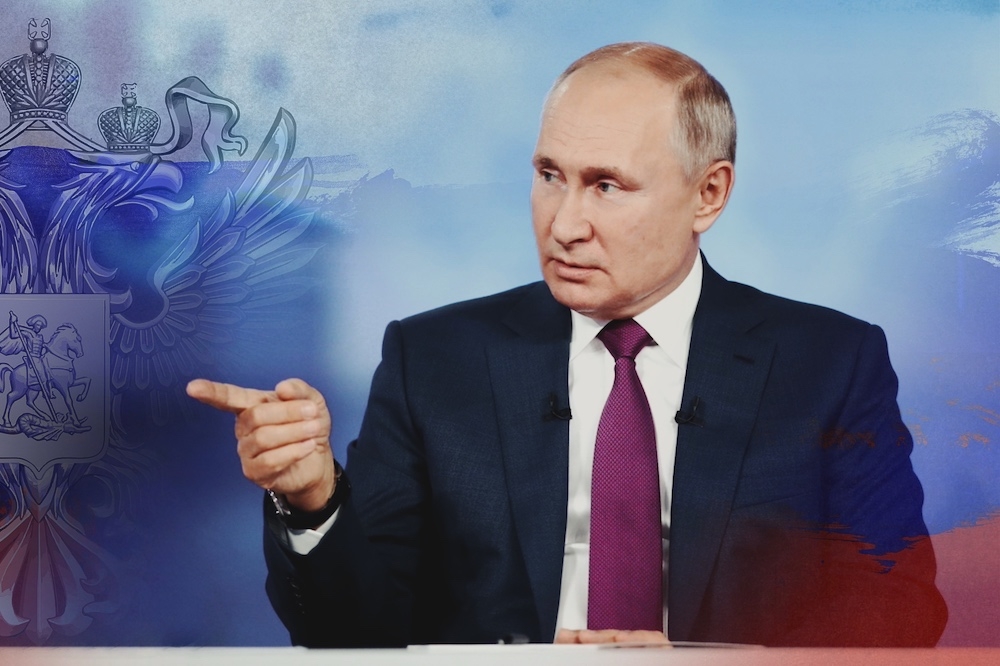 俄羅斯總統普京出席年度直播連線問答節目。（湯森路透、Pixabay）