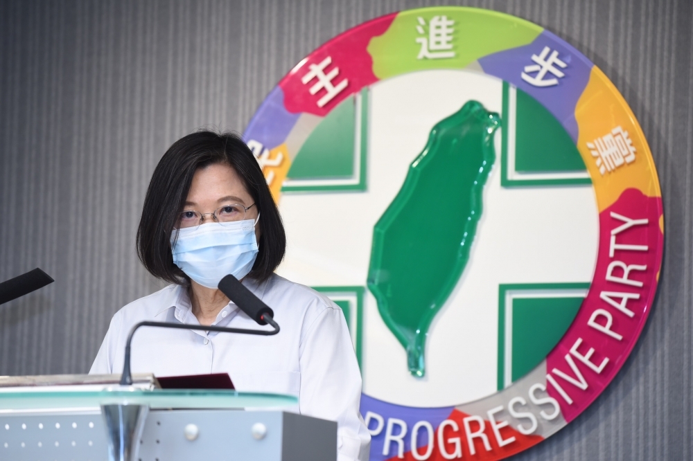 民進黨表示，針對中共總書記習近平1日的發言，台灣人民不會接受。（資料照片／張哲偉攝）