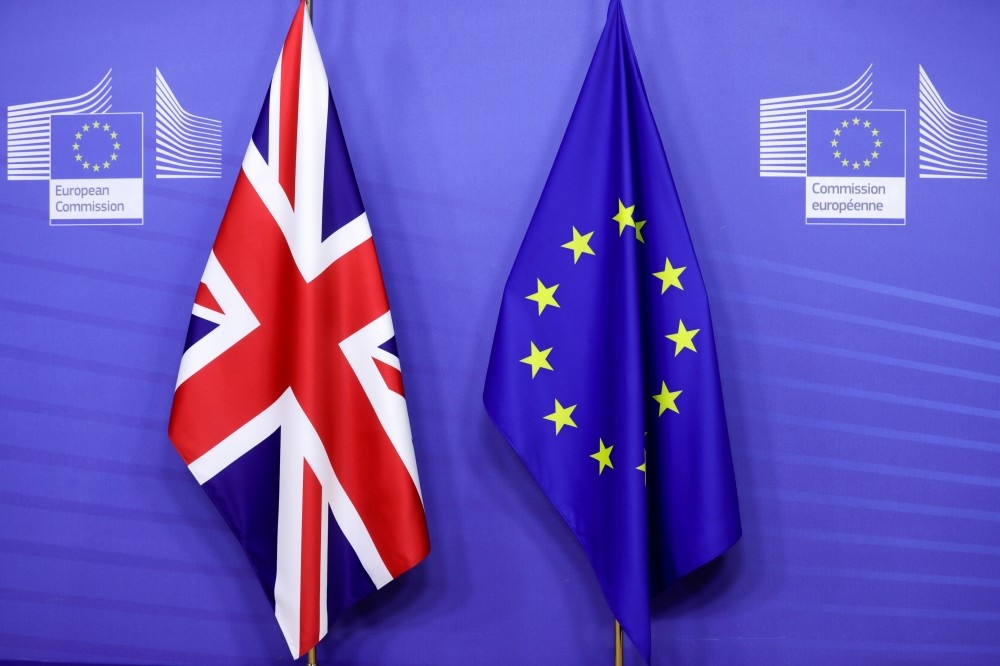 歐盟（EU）表示，英國有責任向歐盟支付475億歐元（約新台幣1兆5775億元）作為其脫歐費用。（湯森路透）