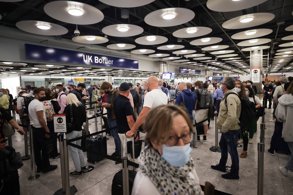 伦敦最繁忙的国门：希斯洛机场一景。（汤森路透）(photo:UpMedia)