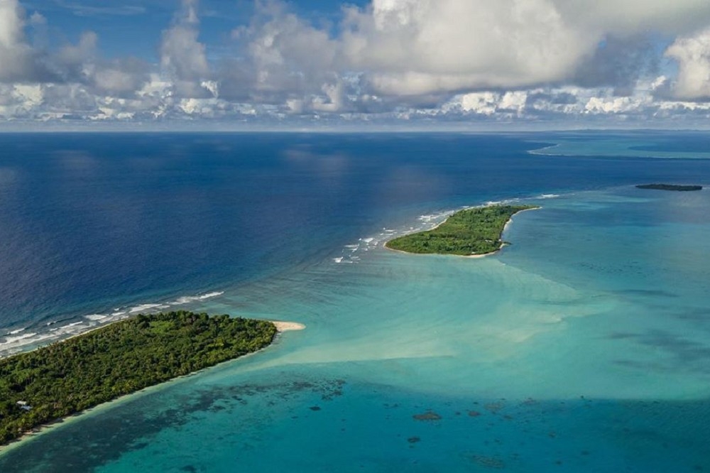 台帛旅遊泡泡8月將有機會正式重啟，圖為帛琉美景。（取自帛琉觀光局 Pristine Paradise Palau臉書）