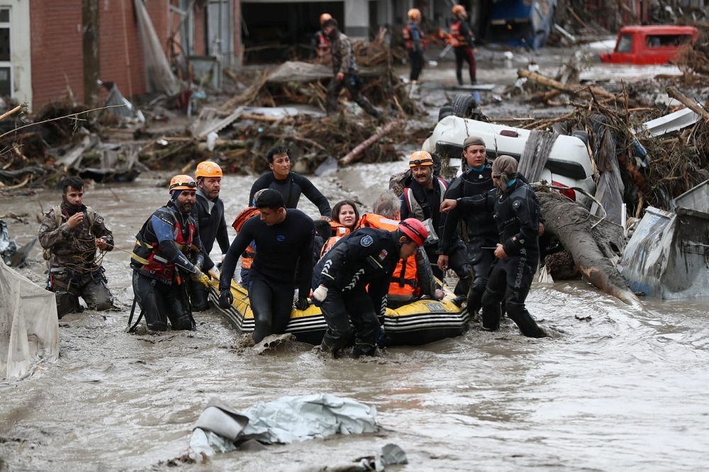 卡斯塔莫努为洪水的重灾区。（汤森路透）(photo:UpMedia)