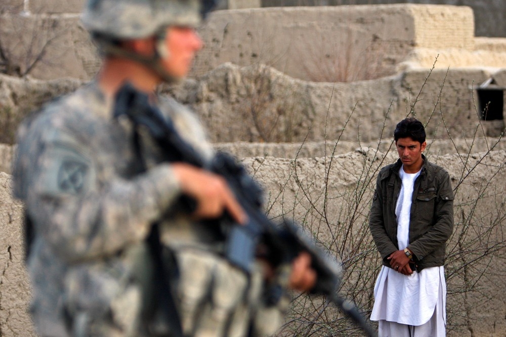 美國出兵阿富汗，以及美國撤出阿富汗，都是基於自身的國家利益。（湯森路透）