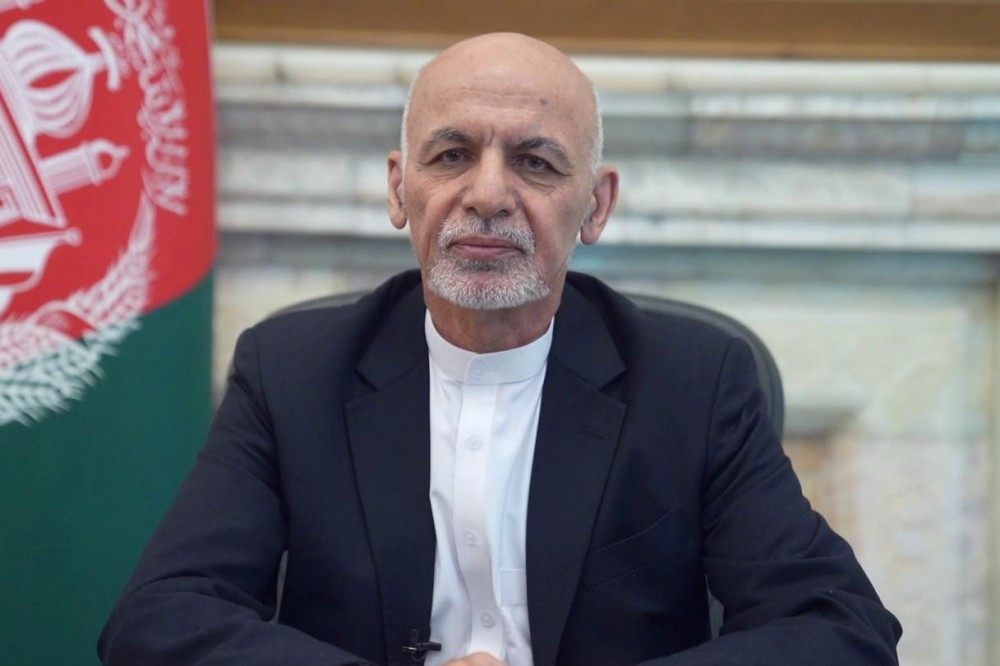 阿富汗總統賈尼（Ashraf Ghani）於15日逃離阿富汗。（湯森路透）