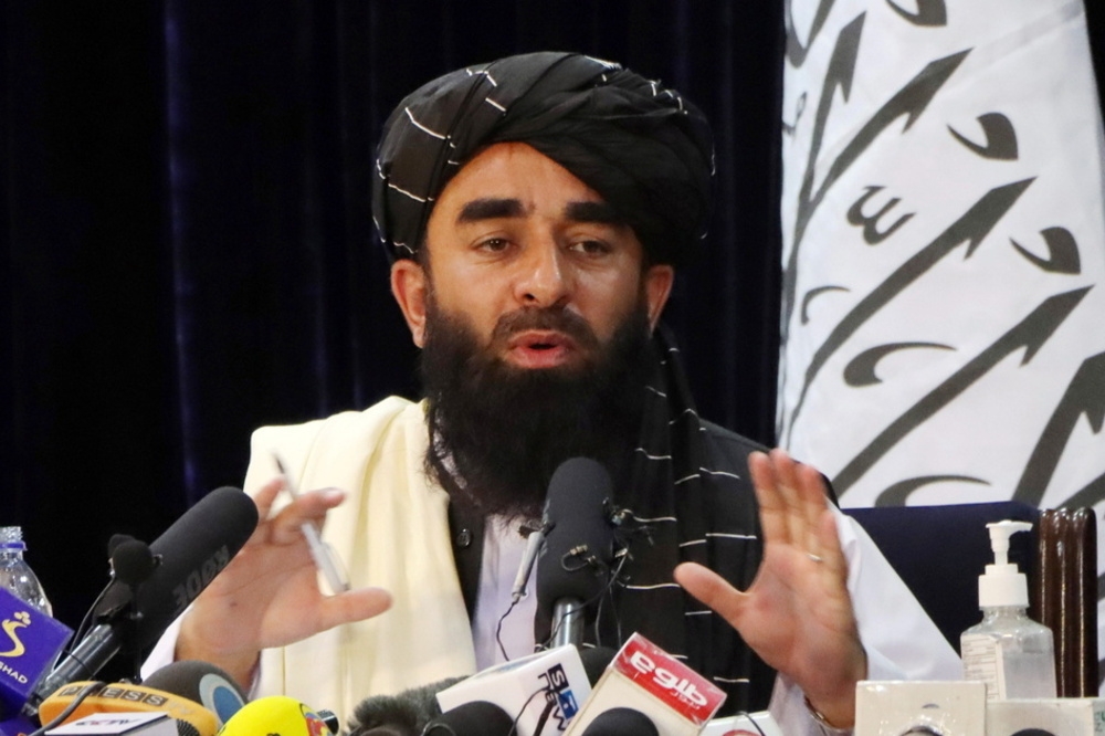 神學士奪取阿富汗政權，宣佈新國名為「阿富汗伊斯蘭大公國」。（湯森路透）