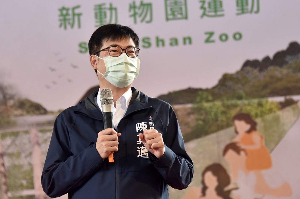 高雄市長陳其邁表示將加碼發放高雄券1000元，且會以每張50元額度發行。（取自陳其邁臉書）