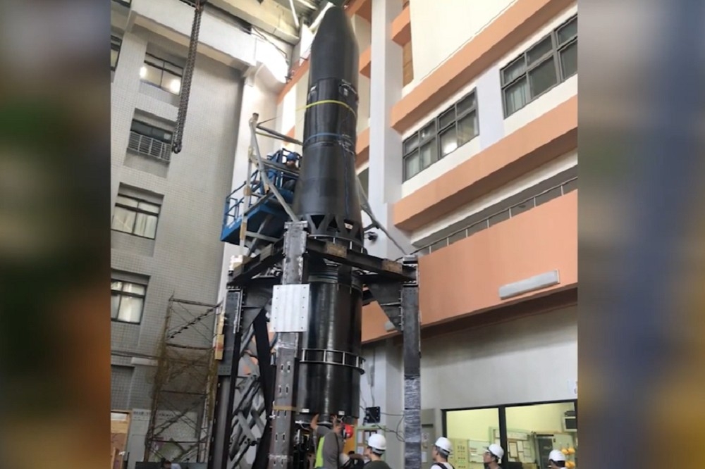 台灣民間自製的火箭「飛鼠一號」有望今年底在澳洲發射。（取自晉陞太空科技公司官網）