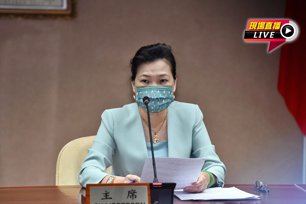 經濟部長王美花出面說明台電5月停電事故的調查結果。（張哲偉攝）