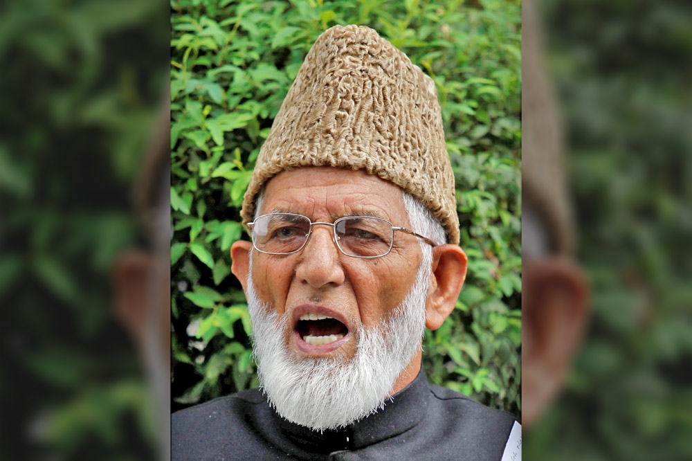 喀什米爾分離派領袖吉拉尼（Syed Ali Geelani）於當地時間9月1日過世。（湯森路透）
