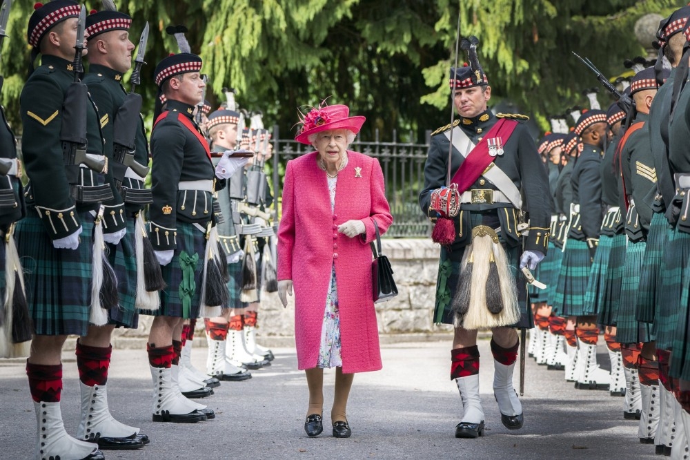 95歲的英國女王伊莉莎白二世（Queen Elizabeth II）。（取自英國王室推特）