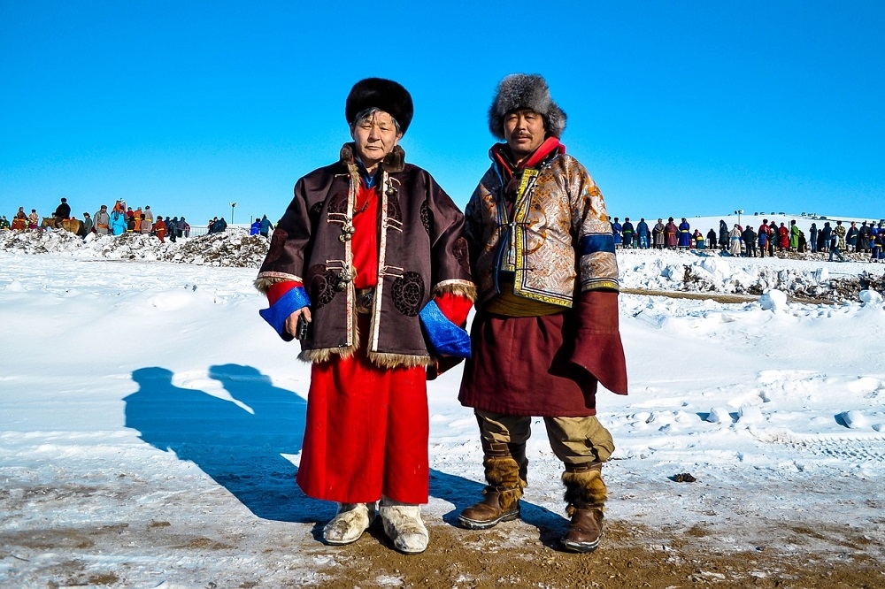 蒙古的傳統服飾。（pixabay）