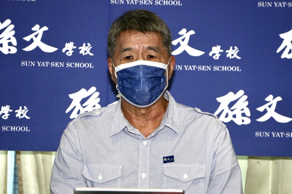 國民黨選監會15日撤銷移送張亞中（圖）至考紀會的決議。（資料照片／王侑聖）