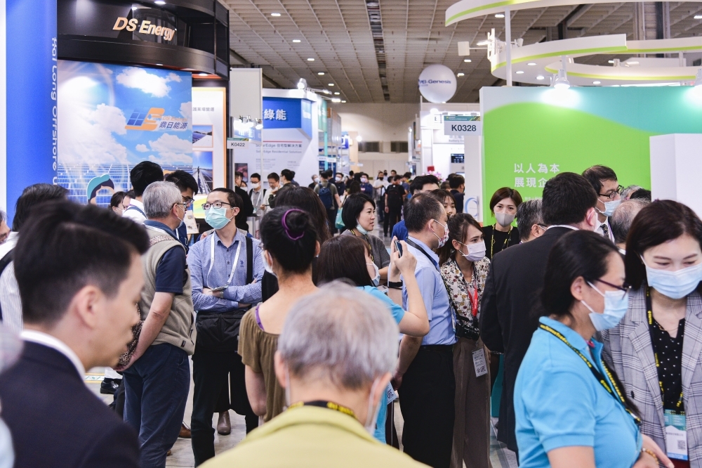 台灣國際智慧能源週去年成功吸引130家廠商參展。（SEMI國際半導體產業協會提供）