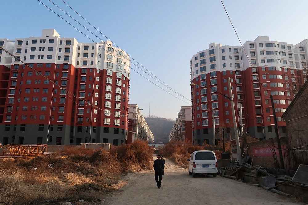 中國的房地產市場早就是個政府做莊家的龐氏騙局。（湯森路透）