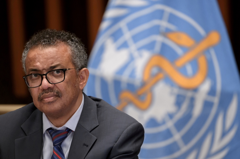 衣索比亞籍世衛秘書長譚德塞（Tedros Adhanom Ghebreyesus）。（湯森路透）