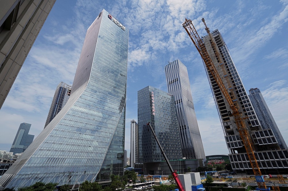 北京正要求其他房地產企業協助恆大度過債務難關。（湯森路透）