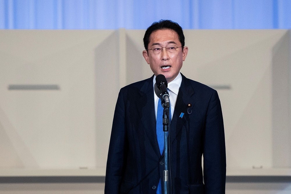 自民黨總裁當選人岸田文雄。（圖片：湯森路透）