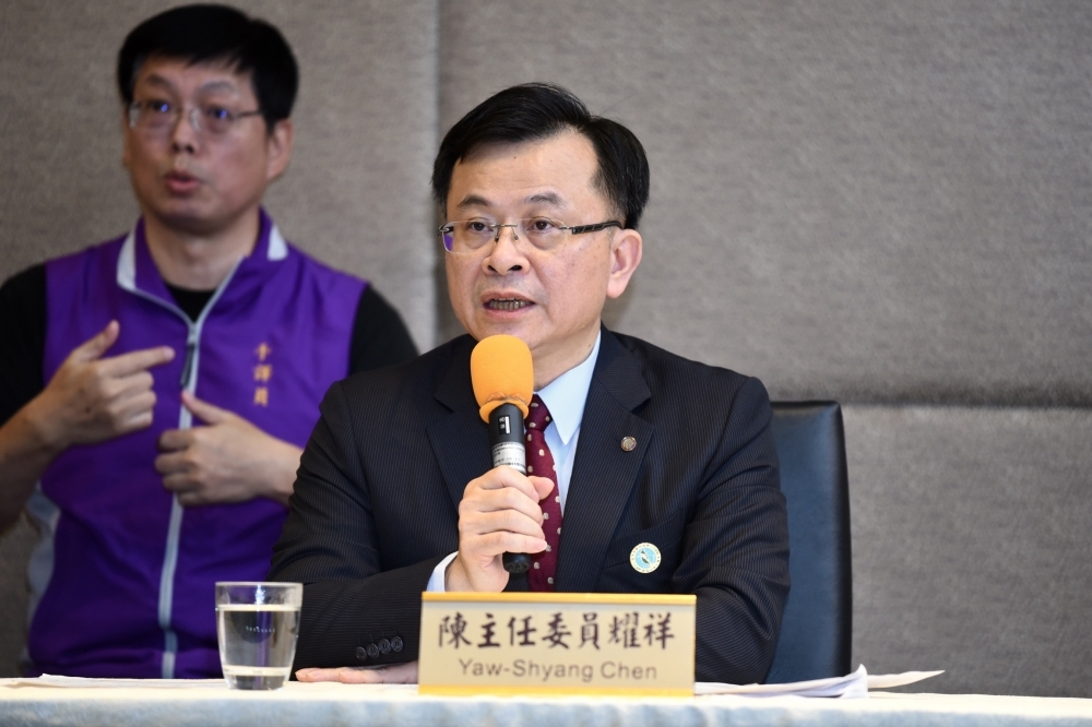 NCC主委陳耀祥說，他沒有在審查中下指導棋，這是新聞操作且扭曲事實。（資料照片／張哲偉攝）