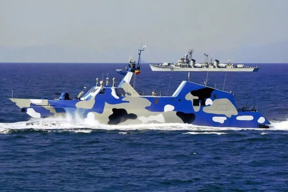 解放军若用022导弹艇对台发动狼群突击，这项威胁不能忽视。（维基百科）(photo:UpMedia)