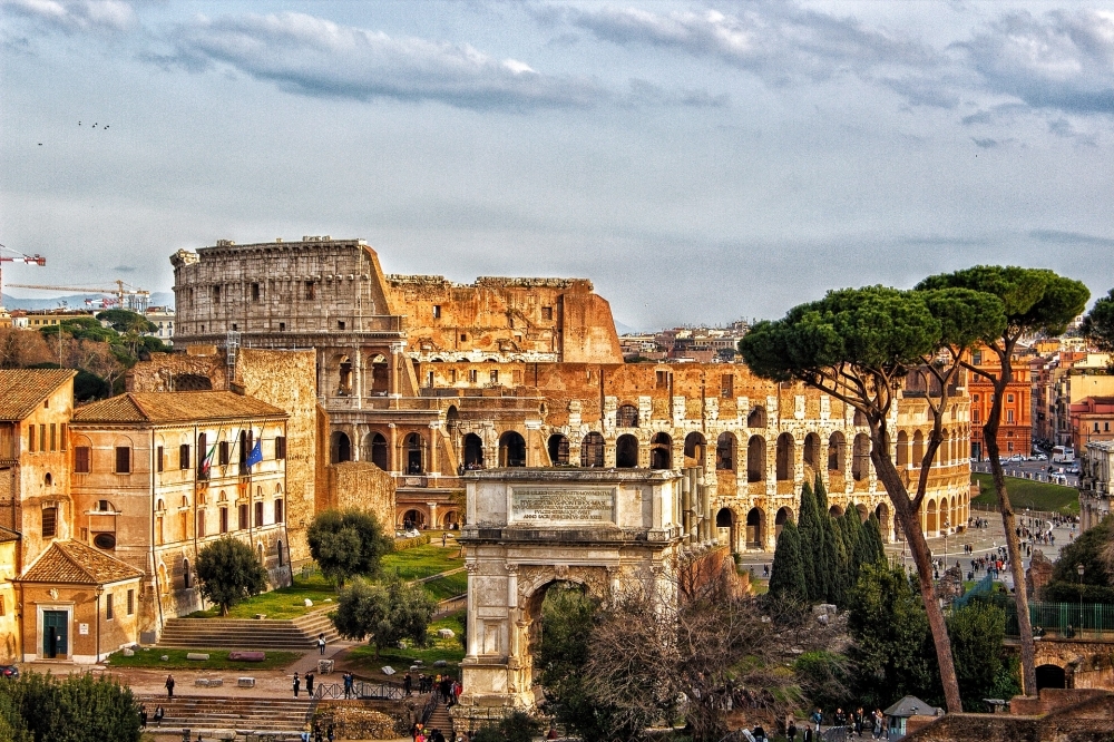 古羅馬遺跡。（pixabay）