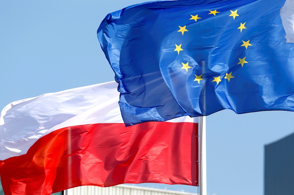 波蘭與歐盟在政府司法改革方面衝突不斷。（湯森路透）