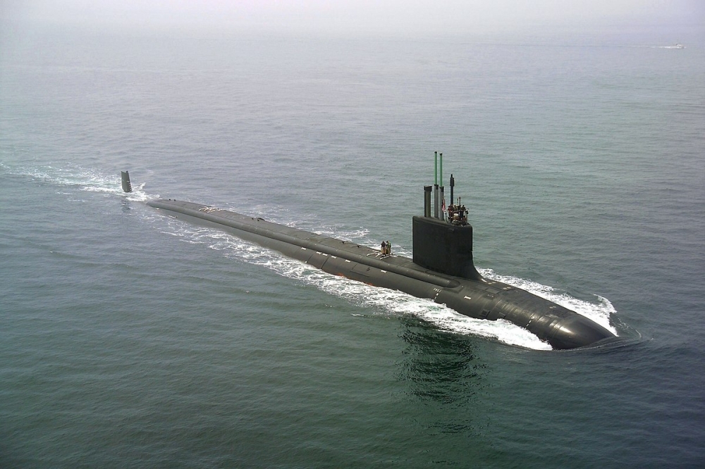 SSN-774維吉尼亞號核動力攻擊潛艦。（擷取自美國海軍網站）