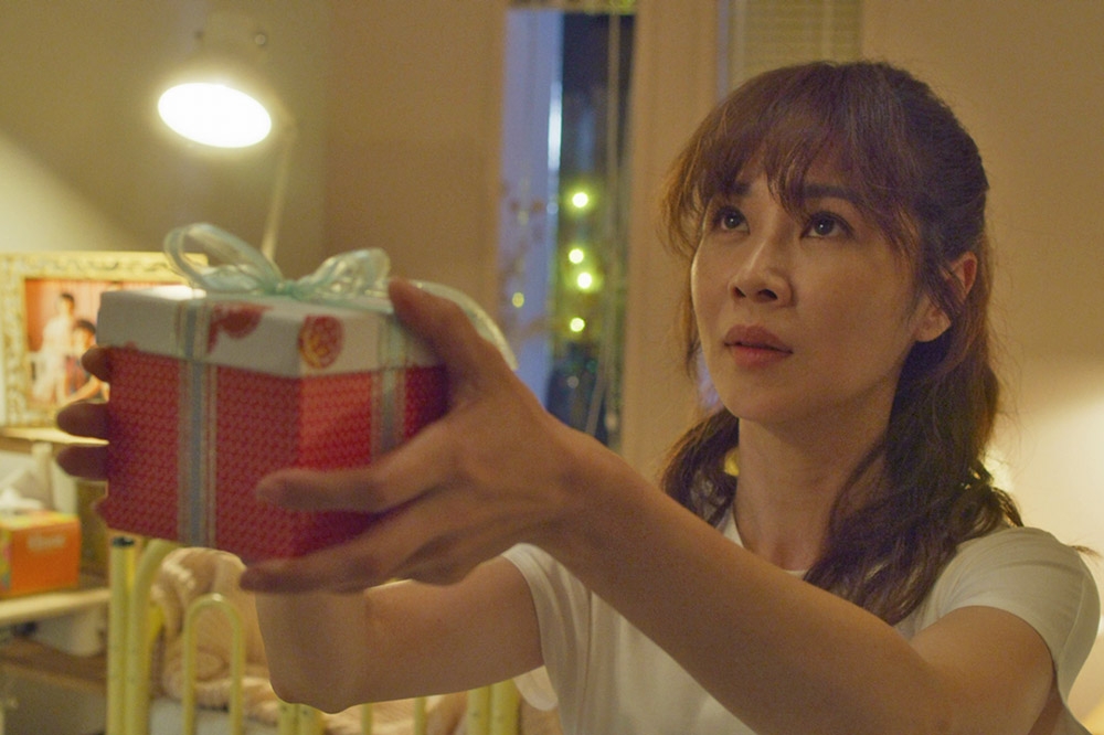 謝盈萱飾演的「陳嘉玲」在《俗女養成記2》完結篇的求婚記，讓許多觀眾會心莞爾。（華視、CATCHPLAY提供）