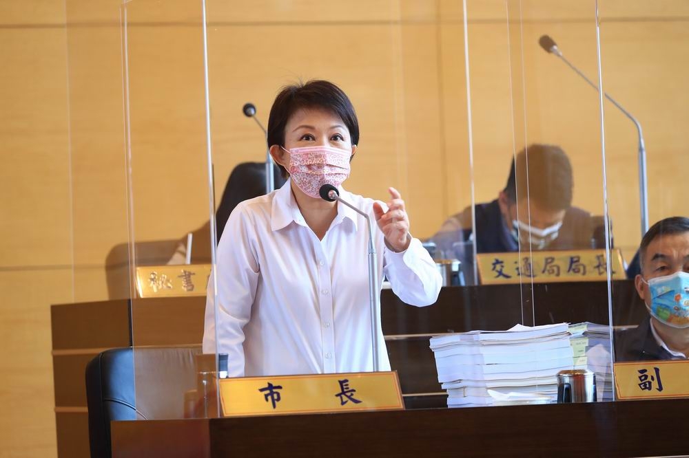 市長盧秀燕表示，第12期新冠疫苗施打是最艱困的一期。（台中市府提供）