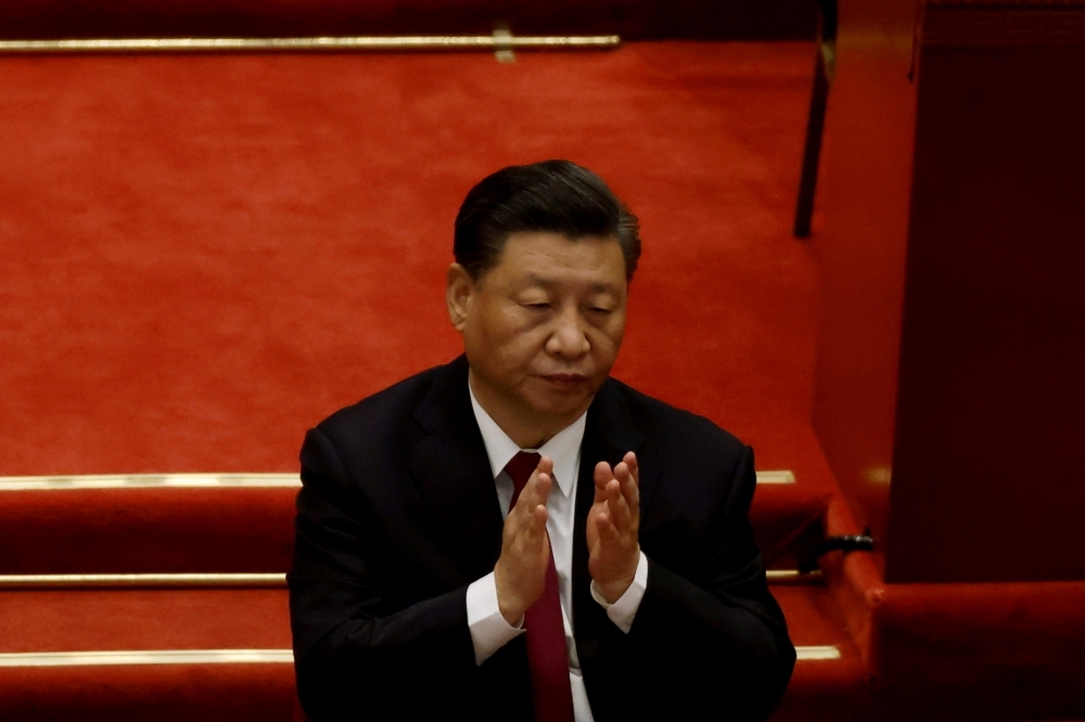 中國國家主席習近平。（湯森路透）
