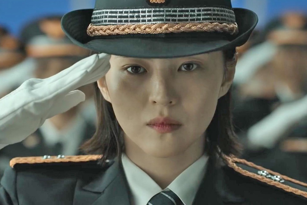 韓韶禧在《以吾之名》苦練武術，增肥並素顏上陣，不僅成功轉型，也躍升韓國一線女星。（翻攝自NETFLIX)