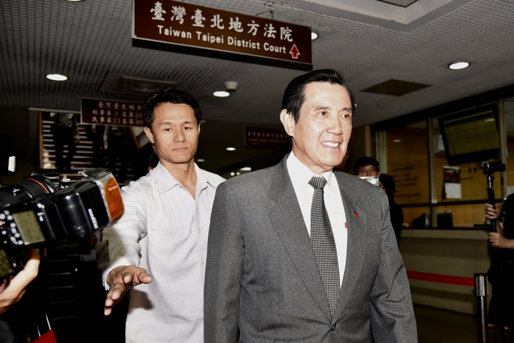 國民黨前主席馬英九涉「三中案」一審獲判無罪，馬發表六點聲明感謝司法還他清白。（資料照片／蔣銀珊攝）