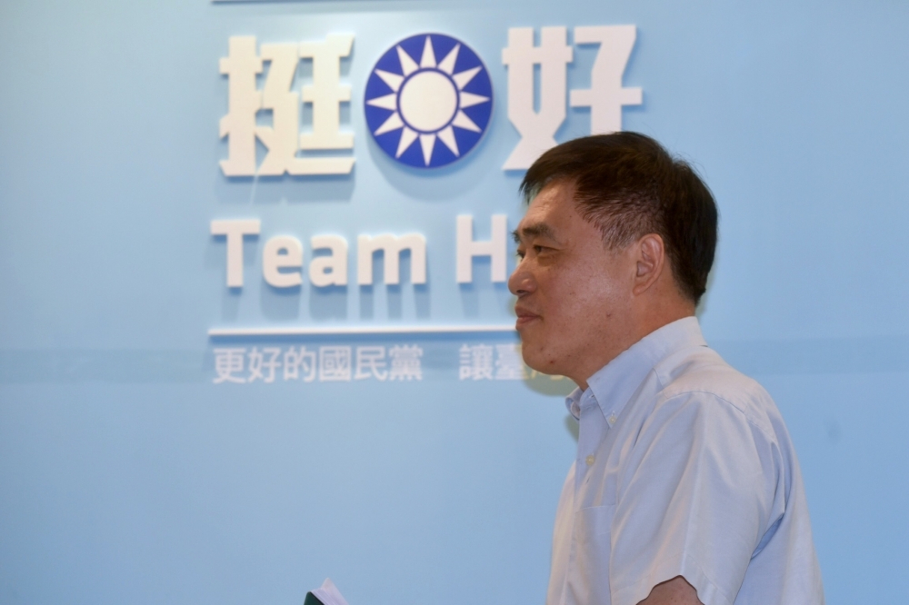 前台北市長郝龍斌以「事先未接獲相關通知，目前也沒有意願擔任黨職。」為由，拒絕擔任國民黨中評會主席團主席。（資料照片／張哲偉攝）