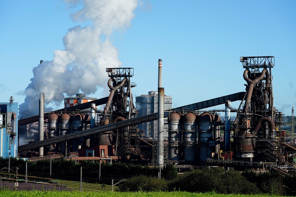 西班牙能源短缺也冲击钢铁工厂。（汤森路透）(photo:UpMedia)